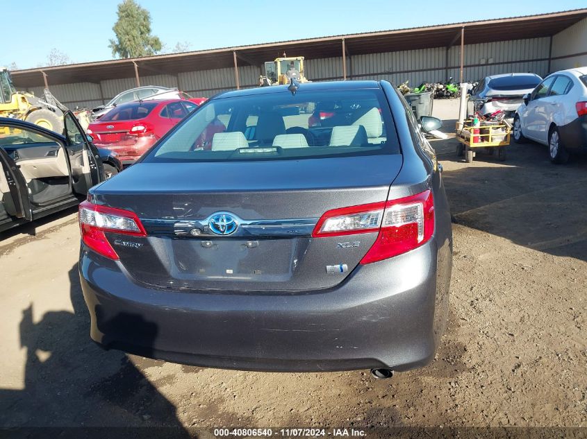 2012 Toyota Camry Hybrid Xle VIN: 4T1BD1FK1CU057165 Lot: 40806540