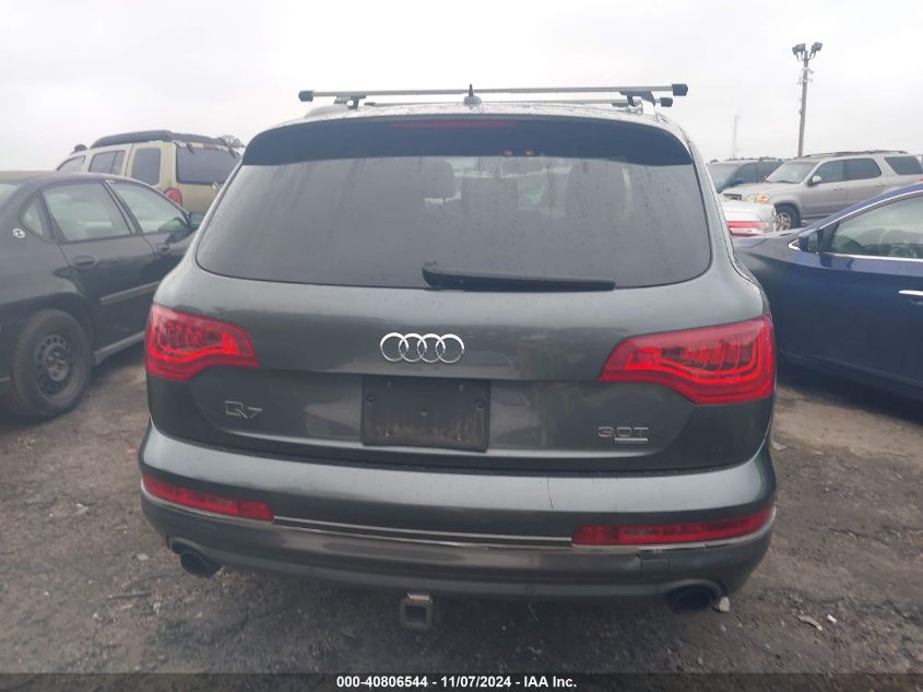 2015 Audi Q7 3.0T Premium VIN: WA1CGAFE3FD016481 Lot: 40806544