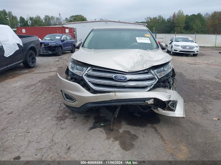 2017 Ford Edge Sel VIN: 2FMPK3J99HBC37468 Lot: 40806584