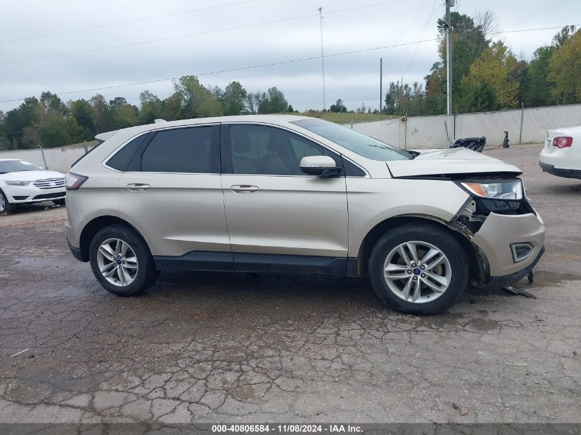 2017 Ford Edge Sel VIN: 2FMPK3J99HBC37468 Lot: 40806584