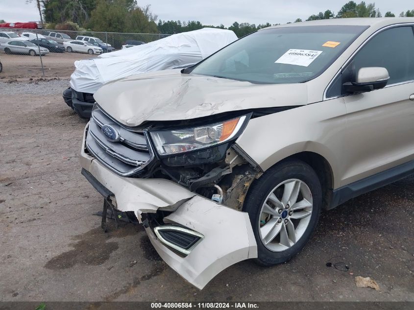 2017 Ford Edge Sel VIN: 2FMPK3J99HBC37468 Lot: 40806584