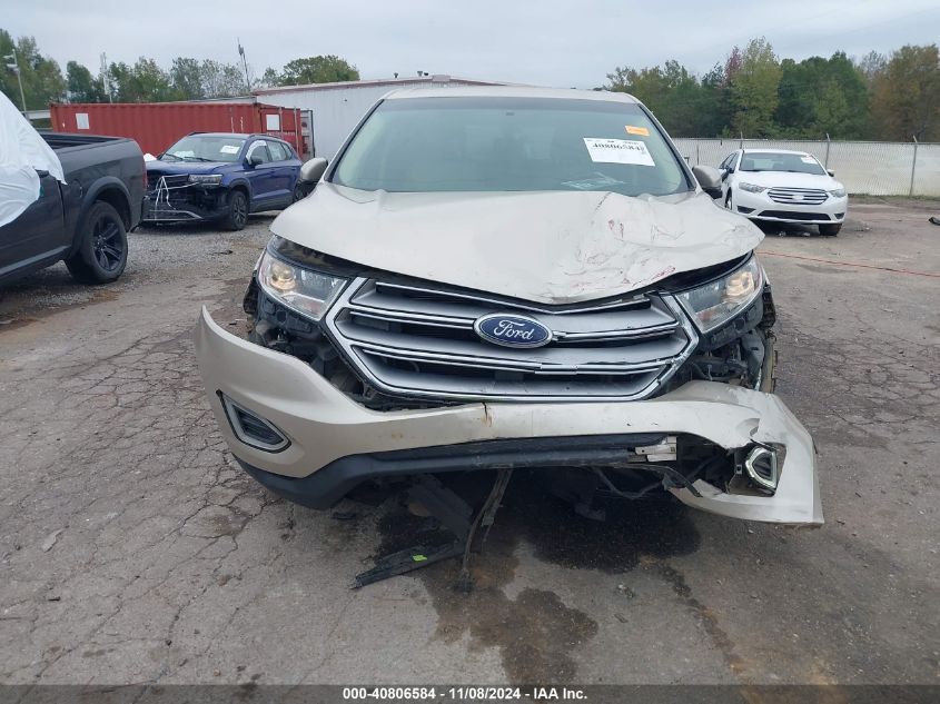 2017 Ford Edge Sel VIN: 2FMPK3J99HBC37468 Lot: 40806584