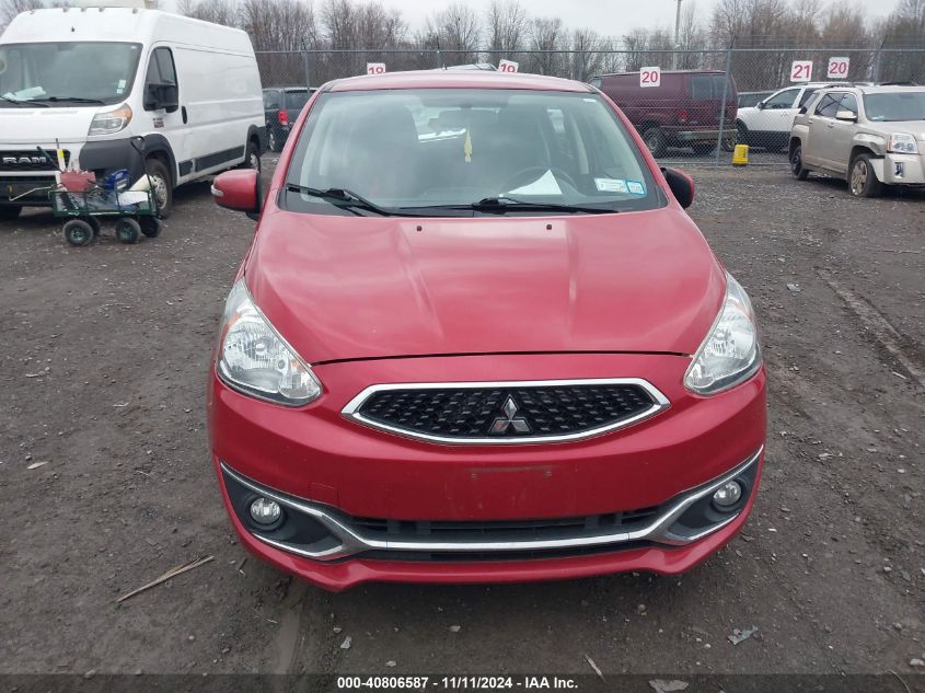 2018 Mitsubishi Mirage Se VIN: ML32A4HJ8JH005334 Lot: 40806587