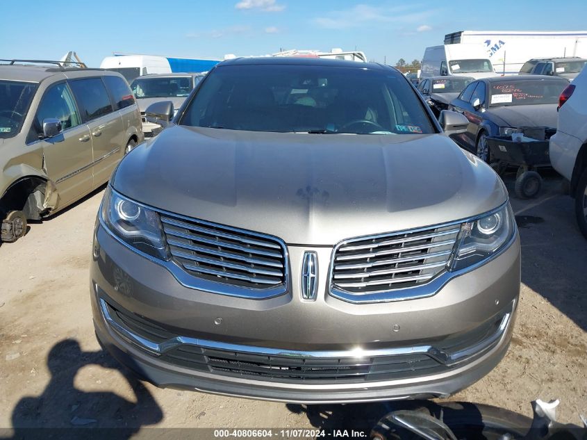 2017 Lincoln Mkx Reserve VIN: 2LMPJ8LP5HBL32626 Lot: 40806604