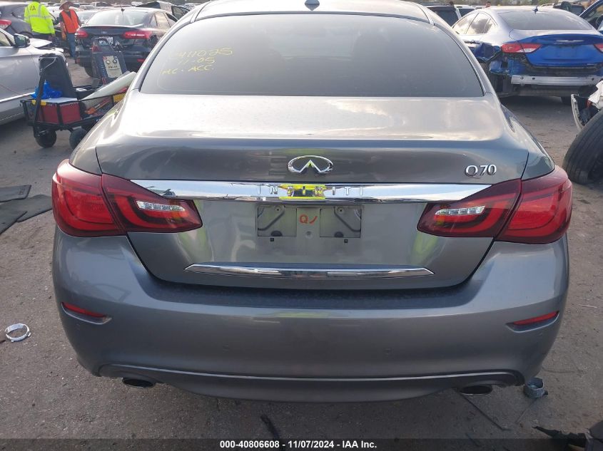 2016 Infiniti Q70 3.7 VIN: JN1BY1AP4GM220816 Lot: 40806608