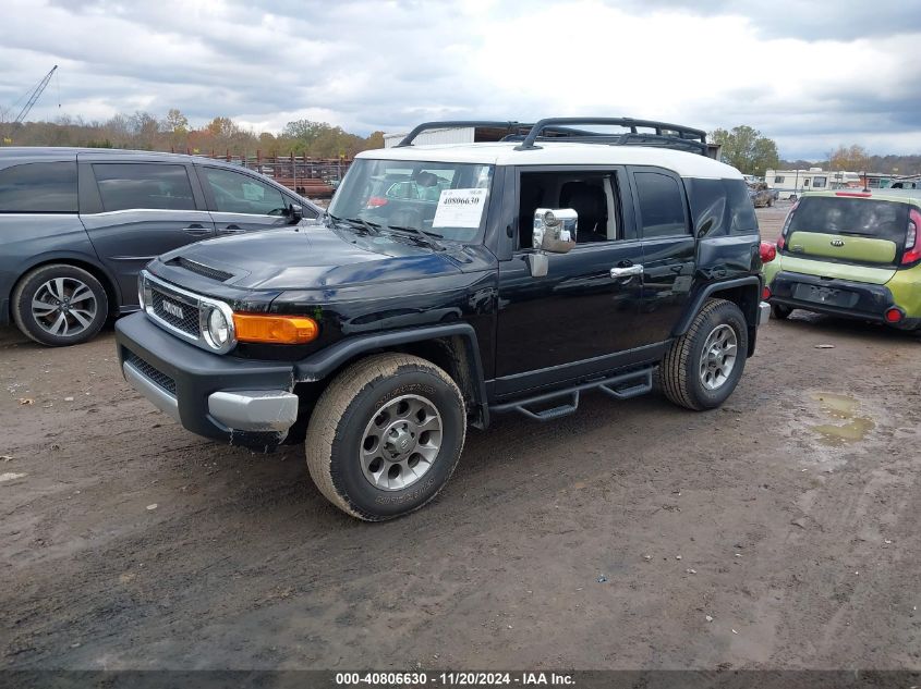 2012 Toyota Fj Cruiser VIN: JTEBU4BF1CK119606 Lot: 40806630