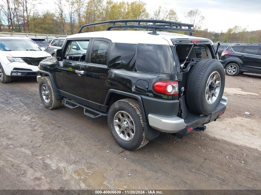 2012 Toyota Fj Cruiser VIN: JTEBU4BF1CK119606 Lot: 40806630