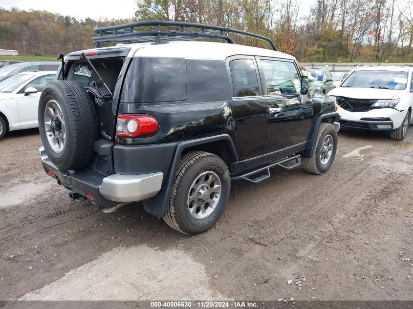 2012 Toyota Fj Cruiser VIN: JTEBU4BF1CK119606 Lot: 40806630