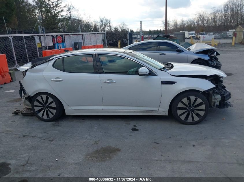 2012 Kia Optima Sx VIN: 5XXGR4A60CG076304 Lot: 40806632