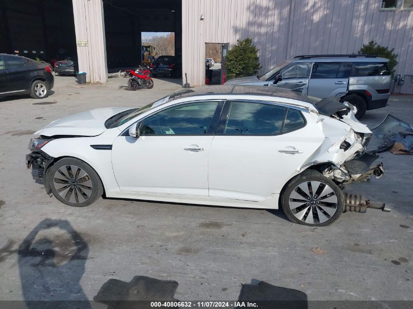 2012 Kia Optima Sx VIN: 5XXGR4A60CG076304 Lot: 40806632