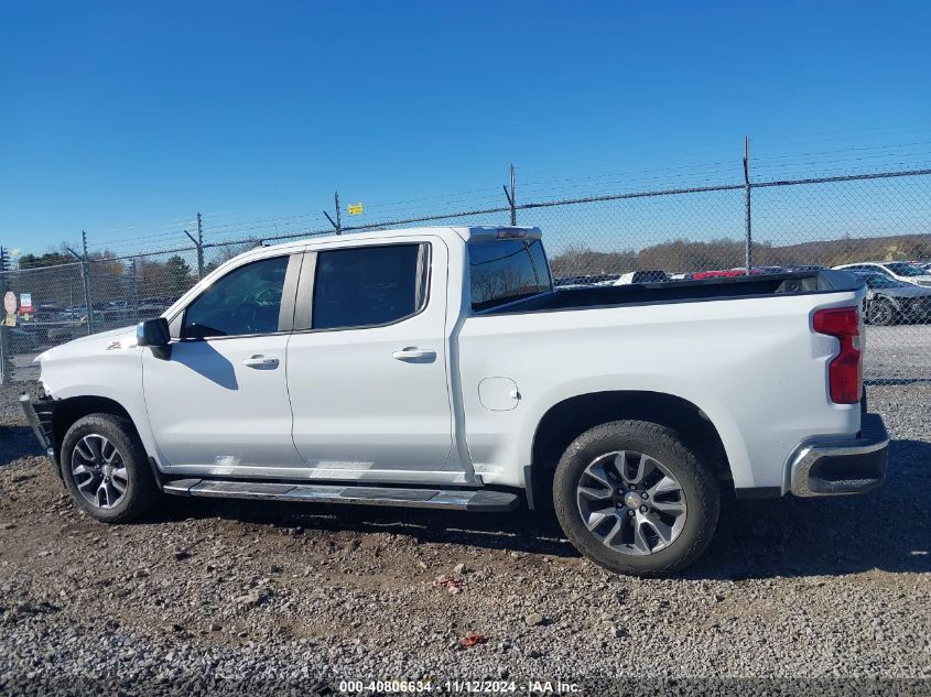 2022 Chevrolet Silverado 1500 Ltd VIN: 3GCUYDED9NG173693 Lot: 40806634