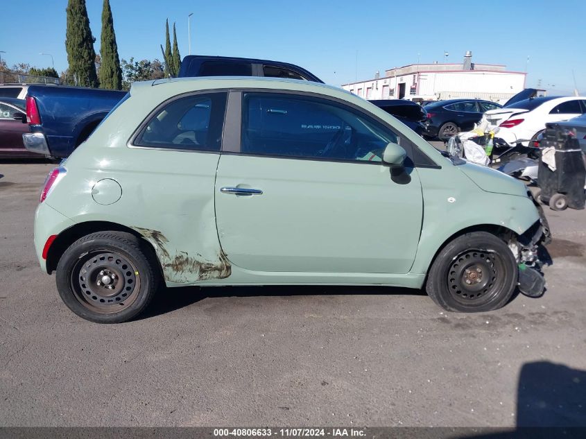 2013 Fiat 500 Pop VIN: 3C3CFFAR1DT713241 Lot: 40806633