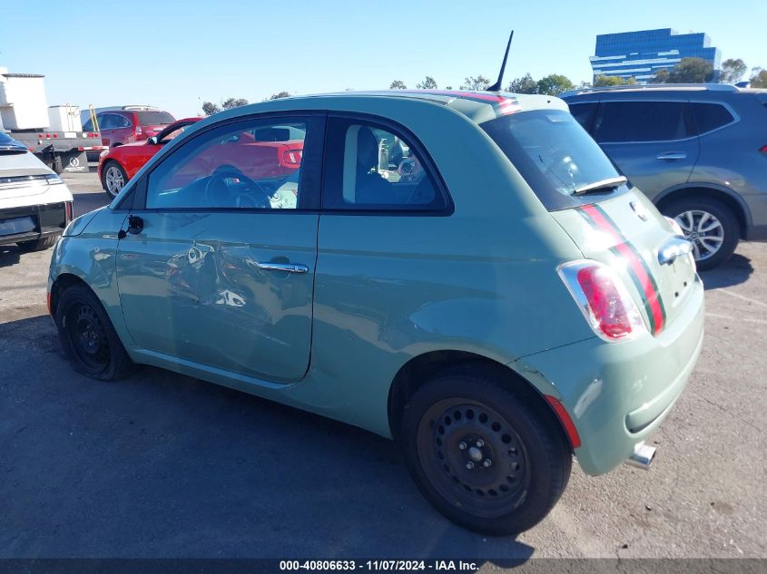 2013 Fiat 500 Pop VIN: 3C3CFFAR1DT713241 Lot: 40806633