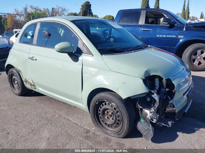 2013 Fiat 500 Pop VIN: 3C3CFFAR1DT713241 Lot: 40806633