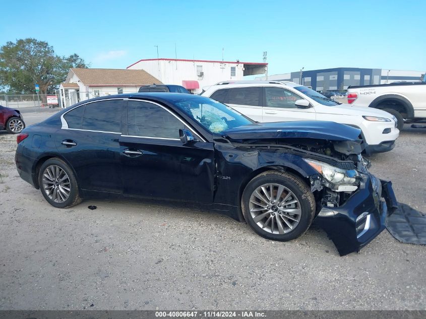 2020 Infiniti Q50 Luxe VIN: JN1EV7AP4LM202741 Lot: 40806647