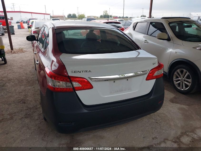 2014 Nissan Sentra S VIN: 3N1AB7AP3EY275185 Lot: 40806657