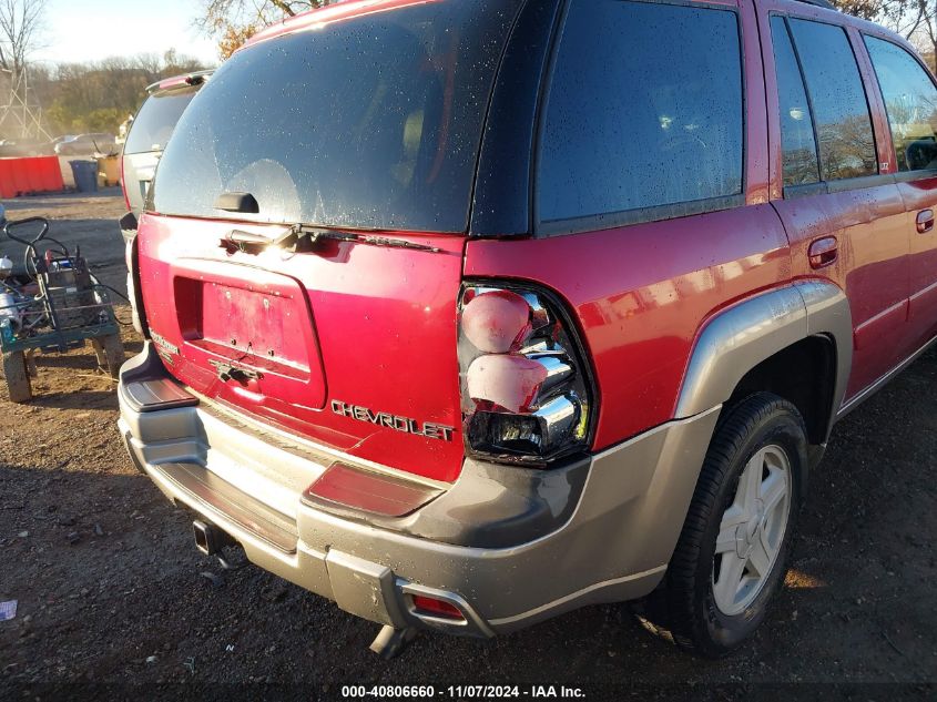 2002 Chevrolet Trailblazer Ltz VIN: 1GNDT13S422521412 Lot: 40806660