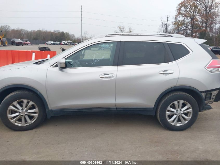 2015 Nissan Rogue Sv VIN: 5N1AT2MV3FC769785 Lot: 40806662