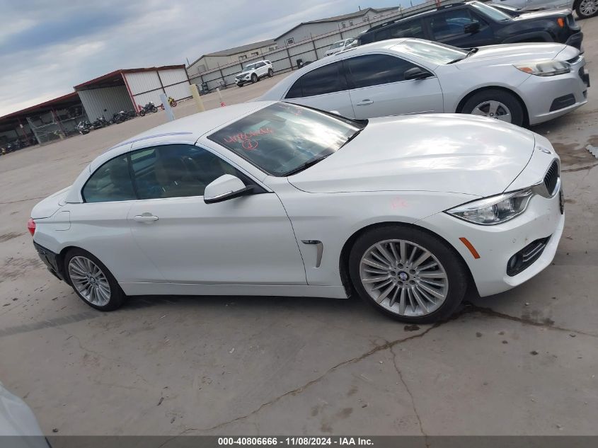 2015 BMW 428I VIN: WBA3V5C57FP751998 Lot: 40806666