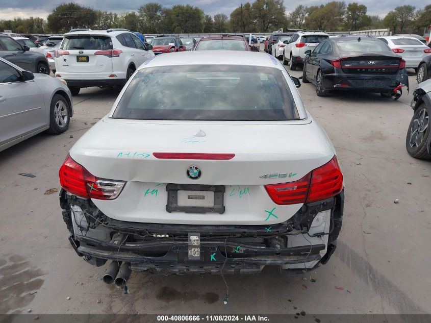 2015 BMW 428I VIN: WBA3V5C57FP751998 Lot: 40806666