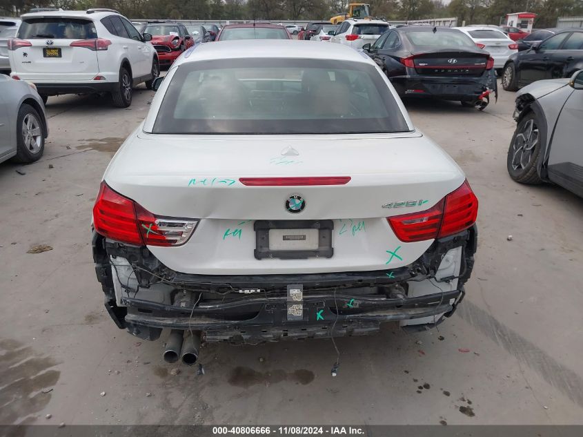 2015 BMW 428I VIN: WBA3V5C57FP751998 Lot: 40806666