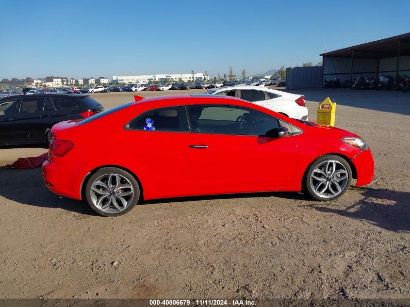 2016 Kia Forte Koup Sx VIN: KNAFZ6A32G5631337 Lot: 40806679