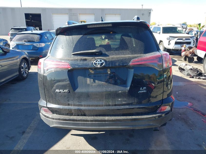 2018 Toyota Rav4 Le VIN: 2T3BFREV4JW849898 Lot: 40806684