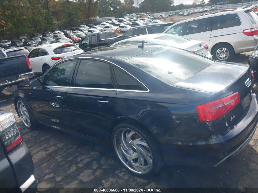 2012 Audi A6 3.0 Premium VIN: WAUJGAFC2CN059014 Lot: 40806688