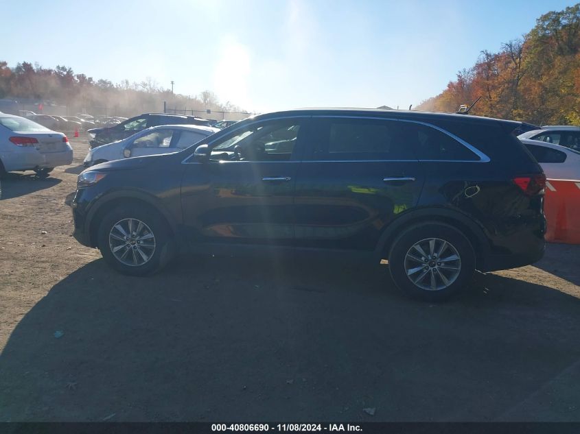 2019 Kia Sorento 2.4L Lx VIN: 5XYPG4A37KG554093 Lot: 40806690