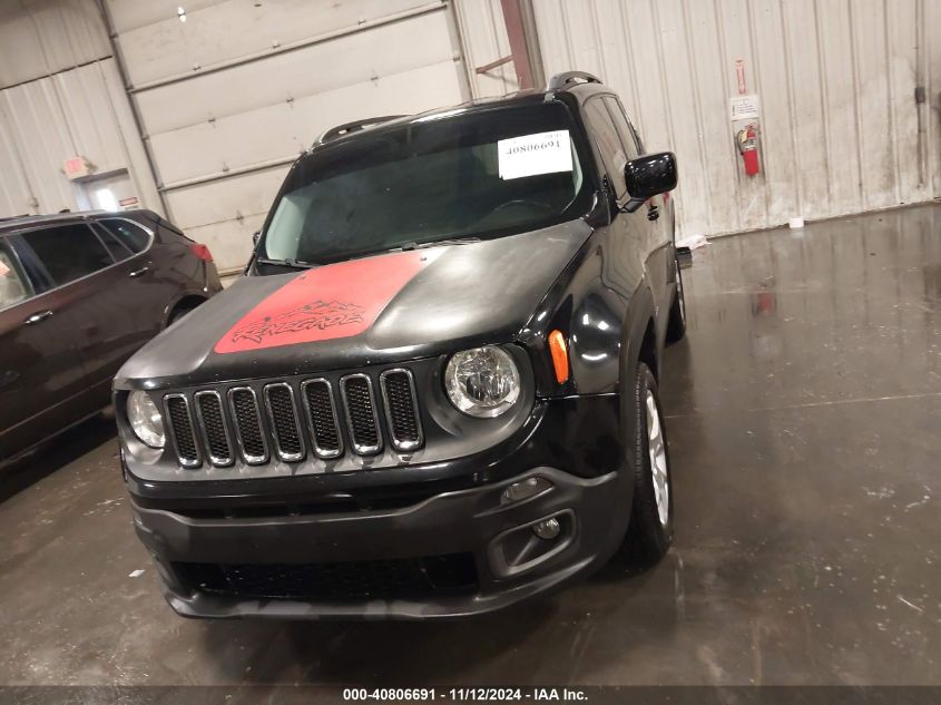 2016 Jeep Renegade Latitude VIN: ZACCJBBT6GPD62688 Lot: 40806691