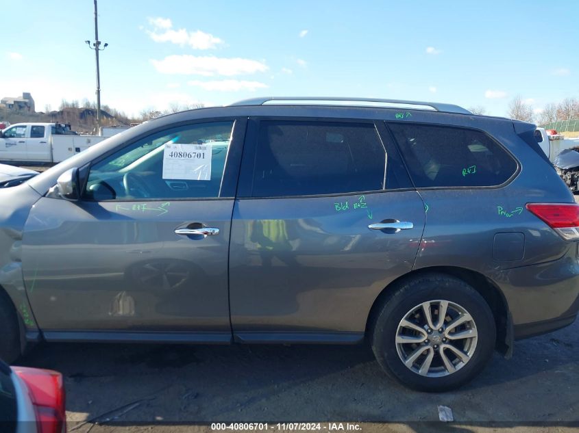 2016 Nissan Pathfinder S VIN: 5N1AR2MM9GC643342 Lot: 40806701