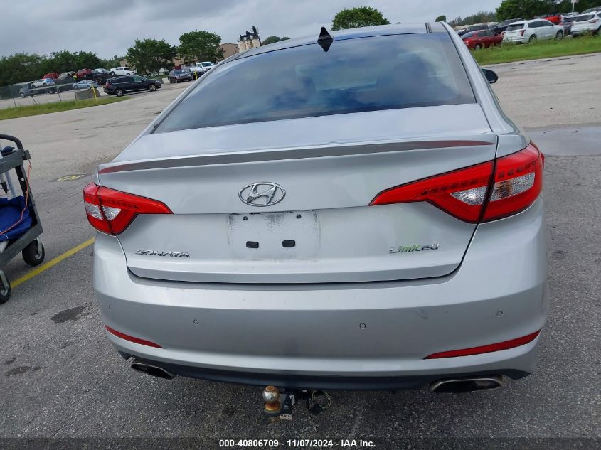 2015 HYUNDAI SONATA LIMITED - 5NPE34AF8FH100169