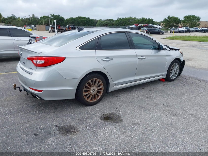 2015 HYUNDAI SONATA LIMITED - 5NPE34AF8FH100169