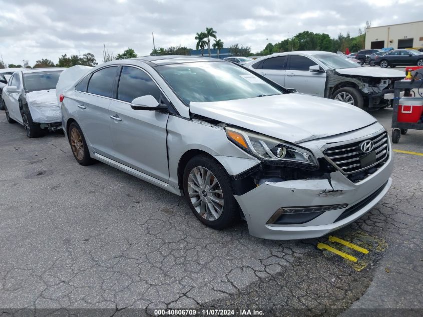 2015 Hyundai Sonata Limited VIN: 5NPE34AF8FH100169 Lot: 40806709