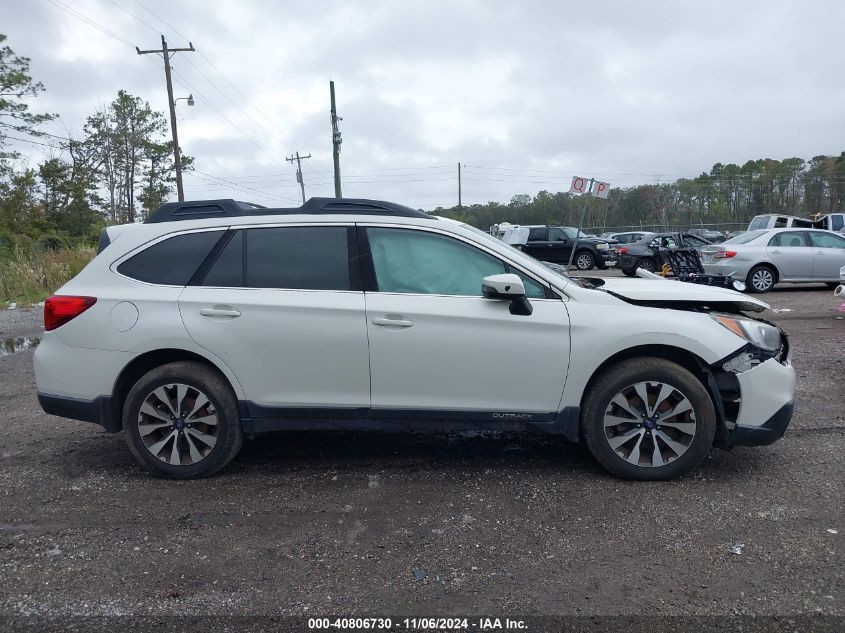 2017 Subaru Outback 3.6R Limited VIN: 4S4BSENC8H3307571 Lot: 40806730