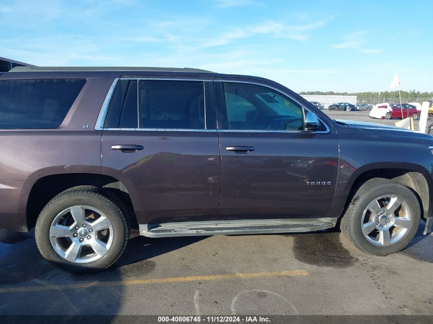 2015 Chevrolet Tahoe Lt VIN: 1GNSCBKC8FR147780 Lot: 40806745