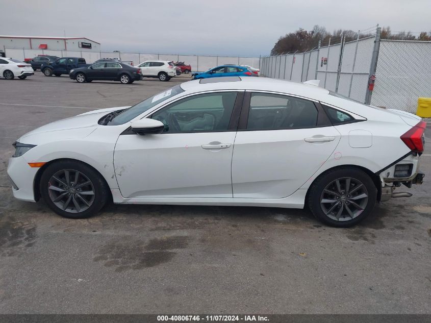 2019 Honda Civic Ex VIN: 19XFC1F31KE001306 Lot: 40806746