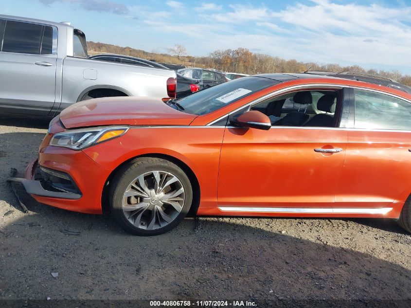 2015 Hyundai Sonata Limited 2.0T VIN: 5NPE34AB6FH124726 Lot: 40806758