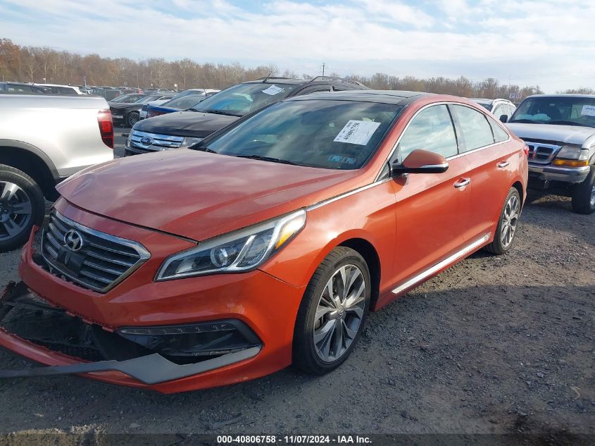 2015 Hyundai Sonata Limited 2.0T VIN: 5NPE34AB6FH124726 Lot: 40806758