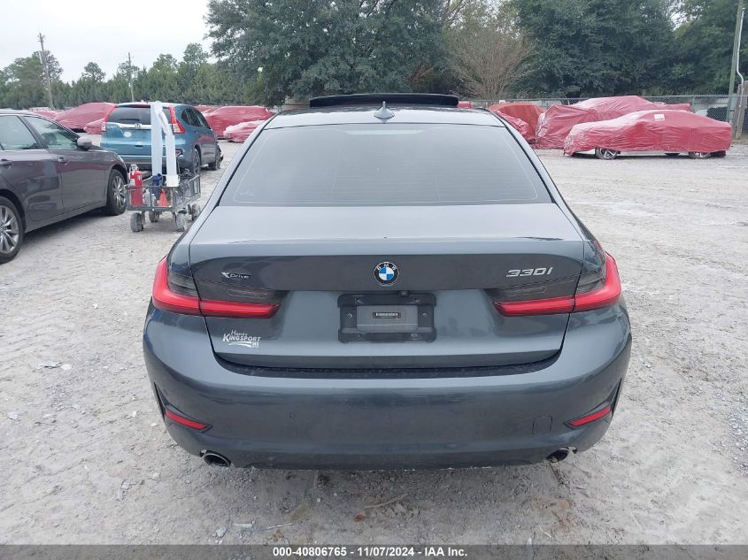 2020 BMW 330I xDrive VIN: 3MW5R7J05L8B19544 Lot: 40806765