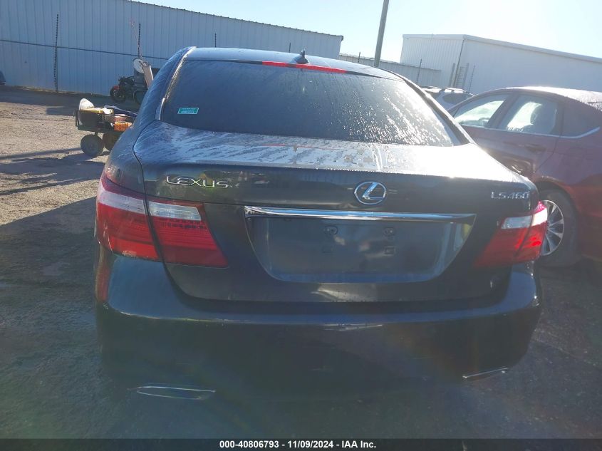 2009 Lexus Ls 460 VIN: JTHBL46F195087232 Lot: 40806793