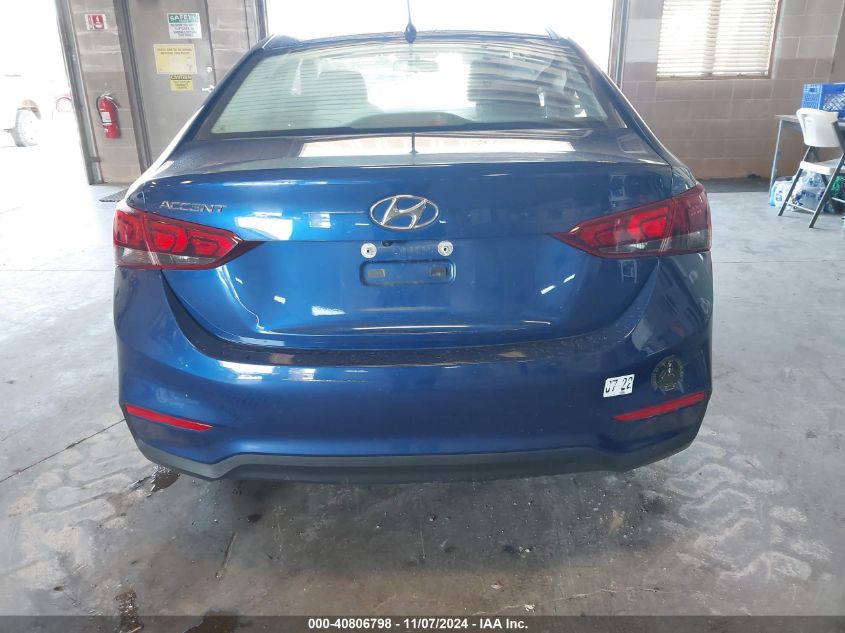 2020 Hyundai Accent Se VIN: 3KPC24A63LE125961 Lot: 40806798