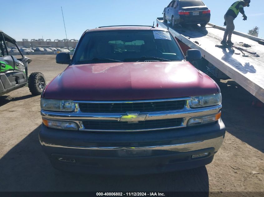 2005 Chevrolet Tahoe Ls VIN: 1GNEC13V75R186043 Lot: 40806802