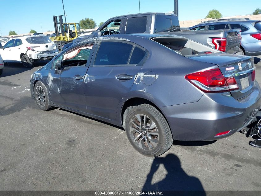 2014 Honda Civic Ex VIN: 19XFB2F8XEE253743 Lot: 40806817