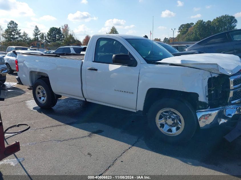 2014 Chevrolet Silverado 1500 Work Truck 2Wt VIN: 1GCNCPEH8EZ252408 Lot: 40806823