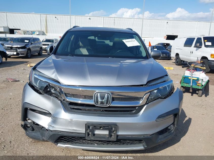 2019 Honda Pilot Ex-L VIN: 5FNYF5H54KB041850 Lot: 40806824