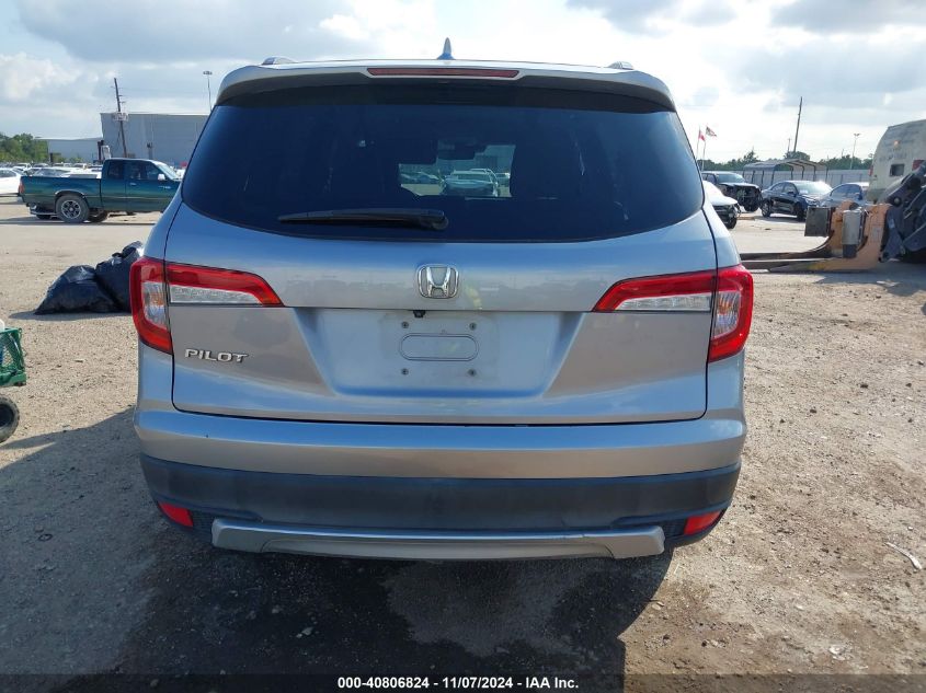 2019 Honda Pilot Ex-L VIN: 5FNYF5H54KB041850 Lot: 40806824