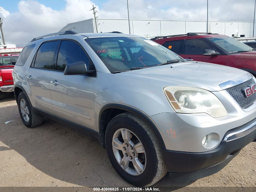 2012 GMC Acadia Sle VIN: 1GKKRPED4CJ125363 Lot: 40806825