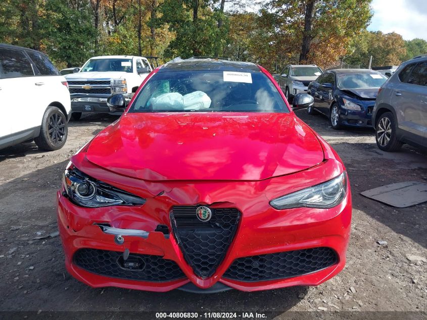 2022 Alfa Romeo Giulia Veloce Ti Rwd VIN: ZARFAMBN4N7660523 Lot: 40806830