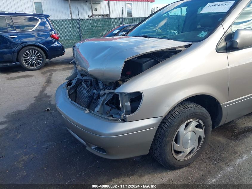 2002 Toyota Sienna Le VIN: 4T3ZF13C52U503314 Lot: 40806832